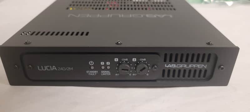 Lab.Gruppen Lucia 240/2M DSP Matrix Amp 4IN 4OUT image 1