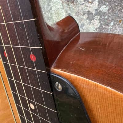 Very Rare Vega Acoustic Hawaiian Steel Guitar Fretless 1938 - Natural image 9