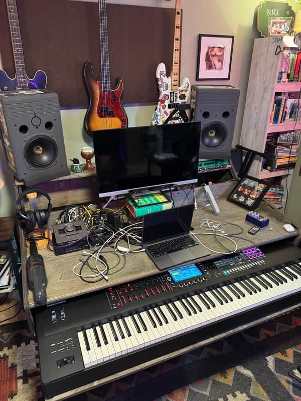 Roland Fantom 8 EX 88-Key Workstation Keyboard 2024 - Present - Black image 1