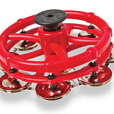 Latin Percussion LP193 Click Hi-Hat Tambourine w/ Steel Jingles