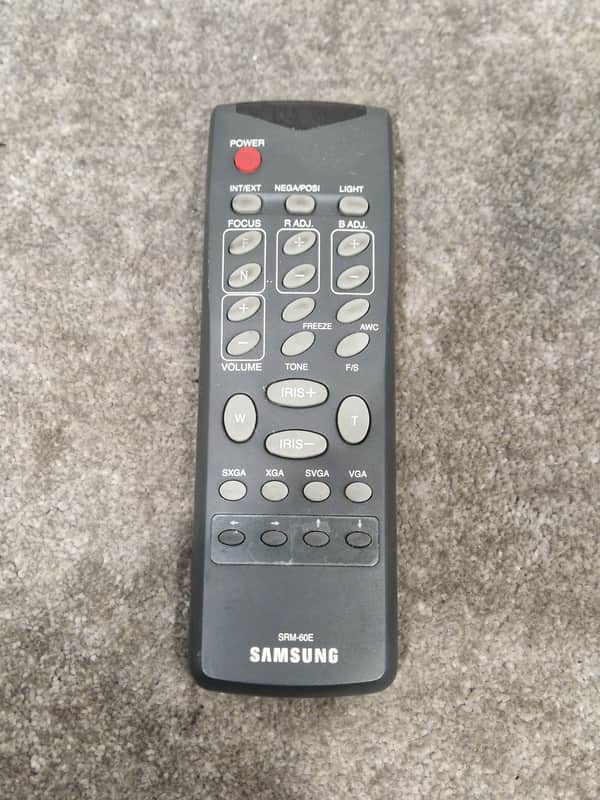 Samsung SRM-60E Remote Control - Versatile Device Controller - Very Good image 1
