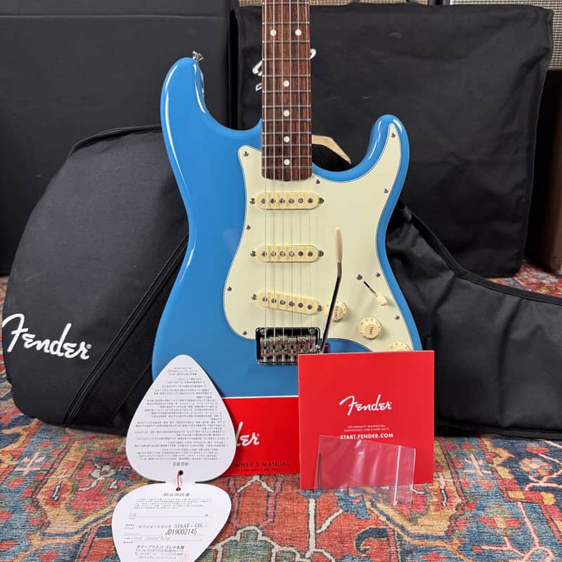 Fender Hybrid 60’s Stratocaster California Blue Alder Rosewood -2019 image 1