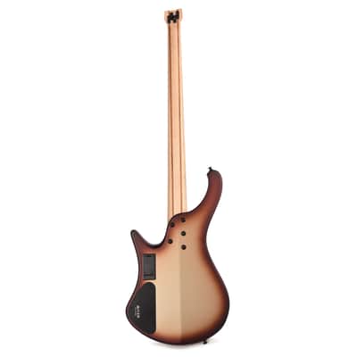 Ibanez EHB600CCM EHB Ergonomic Headless Bass Charred Champagne Burst Matte image 5