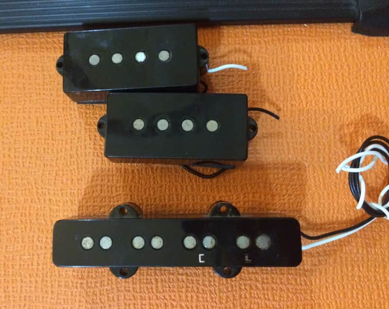 Seymour Duncan Basslines Hot SPB-2 + Hot SJB-2 P/J Bass Pickup Set image 1