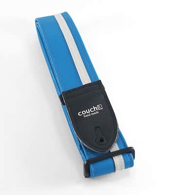 Couch Runway Blue Racer X Guitar Strap image 6