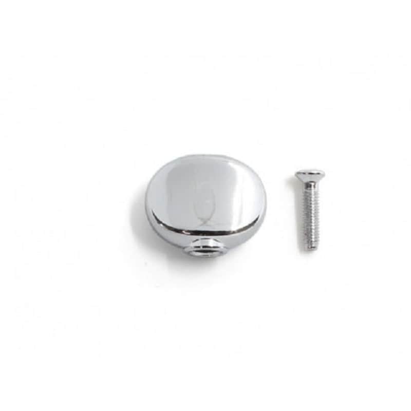 Hipshot Button Set of 6 D05F Vintage 'Butterbean' Chrome for Fender locking tuners image 1