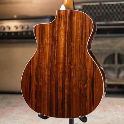 Taylor Sunset Blvd 214ce DLX Grand Auditorium Acoustic/Electric Guitar - Shaded Edge Burst with Hardshell Case - Factory Demo image 2
