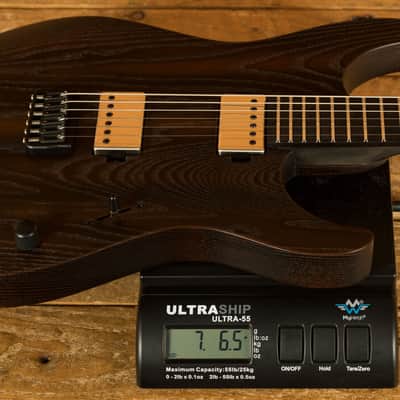 Mayones Aquila Cardinal 6 Adam Christianson Baritone Signature - Ebony - Antique Black image 8