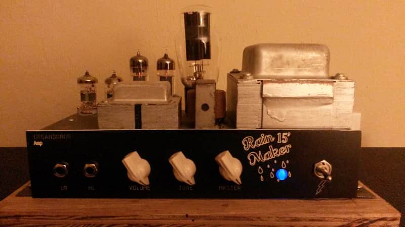 organdonor amplification Rainmaker 15 watt all tube guitar amp EL84/12AX7 image 1