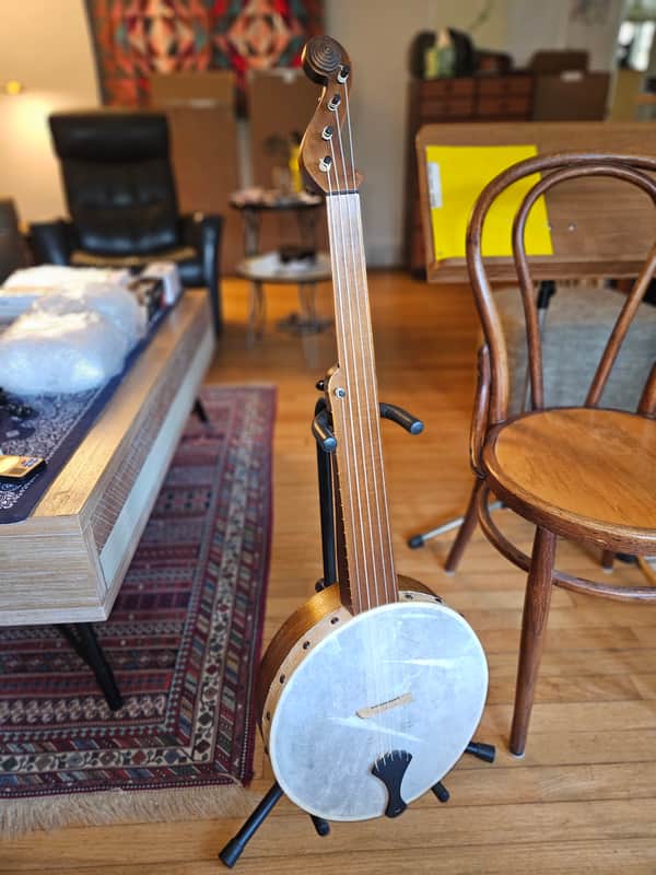 Bell Minstrel Boucher Banjo - Natural image 1