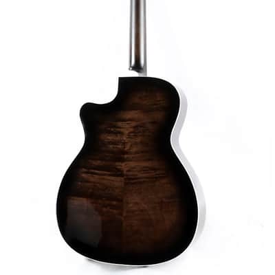 Immagine Guild Westerly OM-260CE Deluxe Flamed Mahogany - Transparent Black Burst - 2