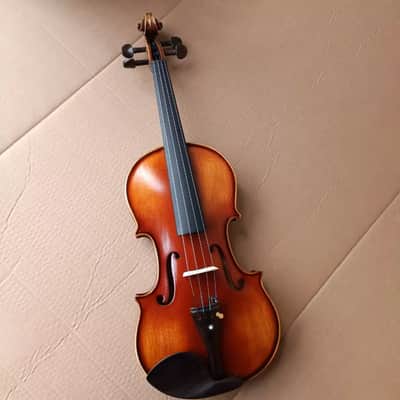 Beautiful Hand-Made 4/4 Full-Size Violin | Aged Maple & Spruce Top with Bow & Case – Perfect for Home, School, and Orchestra image 2