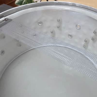 VINNIE PAUL'S PROTOTYPE Golf Ball Snare Drum Hammered Steel DDrum Custom Pantera Drummer Artist Owned Vinnie Paul Home Recording Studio Memorabilia Dime Dimebag Darrell image 16