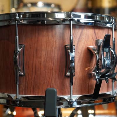 Doc Sweeney Drums Stave Series Bubinga Snare Drum - 14x7.5 - Satin Natural image 2