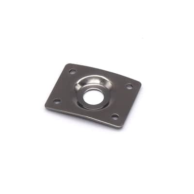 KD By AxLabs Steel Rectangular Jack Plate - Curved Plate, w/ Recessed Hole - Black Nickel image 1