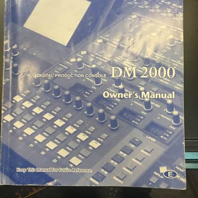Yamaha DM2000 Mixer + 3 Yamaha AD8HR Input Expanders / Includes Cables and Meter Bridge image 7
