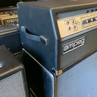 Ampeg SVT "Black Line" 300-Watt Bass Amp Head 1972 - 1975 - Black image 2
