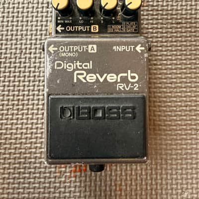 Boss RV-2 Digital Reverb (Dark Gray Label) 1987 - 1989 - Gray image 3