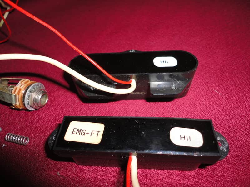 EMG-Telecaster-Active-EMG-FT-EMG-RT-Tele-Guitar-Single-Coil-Pickup-Set image 1