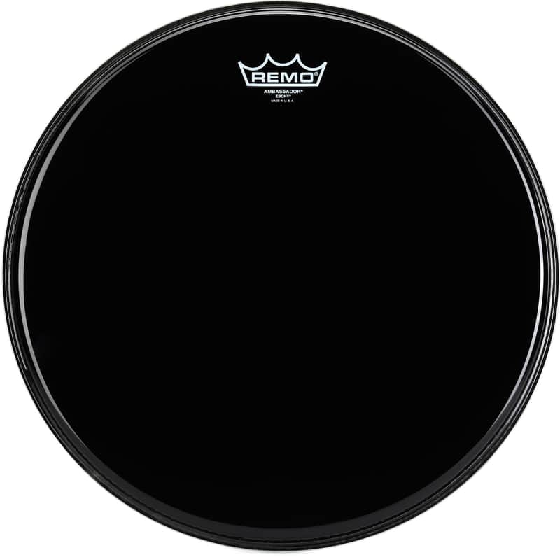 Remo Ambassador Ebony Drumhead - 15 inch (5-pack) Bundle image 1
