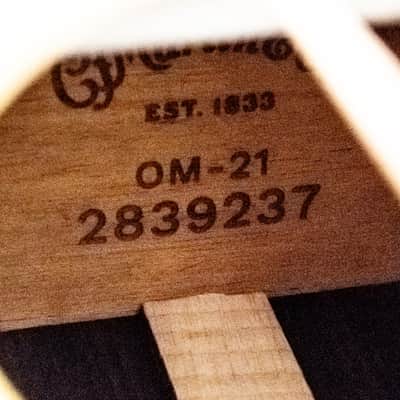 Martin OM-21 Standard Series Acoustic Guitar - Natural image 12