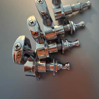 Fender Japan tuning heads [4pcs] by Gotoh 1980s-2010s - Chrome image 2