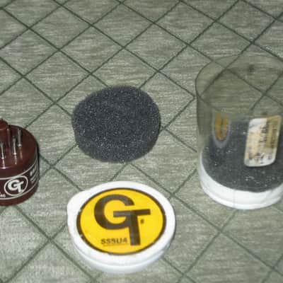 ONE (old stock) tube is in A+ shape Groove Tubes GT-SS5U4 Rectifier Tube (replaces 5UA tube rectifier) rectifier tube looks unused - but packaging has aging and imperfections image 1