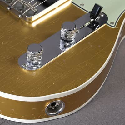 Fender Custom Shop Telecaster 1960 Custom JRN/CC Aztec Gold image 7