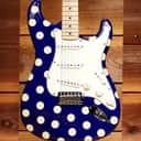 Fender Buddy Guy Signature Stratocaster SIGNED! Blue White Polka Dots VIDEO Rare! +HSC