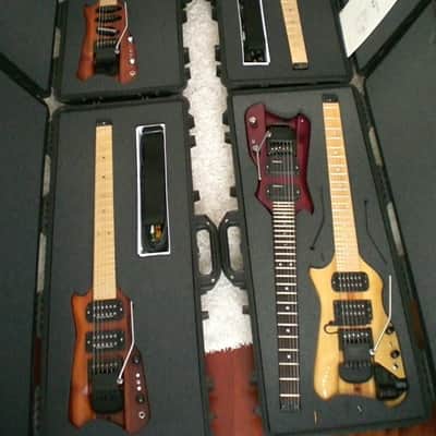 Harrower The Studio JB & Jazz pickups 1999 Natural Wood, Old Growth Honduras Mahoghany, Hard Rock Ma image 3