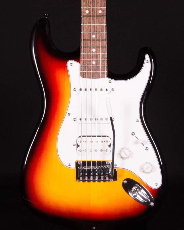 Squier Affinity Stratocaster Junior HSS, Laurel FB, 3-Color Sunburst image 1
