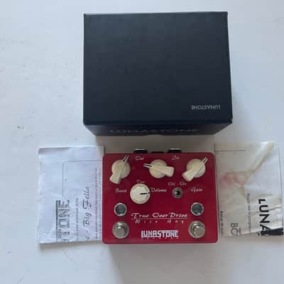 LunaStone Pedals Wise Guy True Overdrive Boost Guitar Effect Pedal + Box image 1