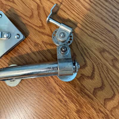Vintage Camco Oaklawn Era Bass Drum Rail Consolette and Tom Mounting Bracket image 5