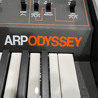 Korg ARP Odyssey (Reissue, Slim-Key 37) 2015 - Black/Orange image 7