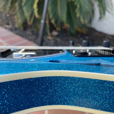 AFH Custom Thinline  2020 Blue metal flake image 10