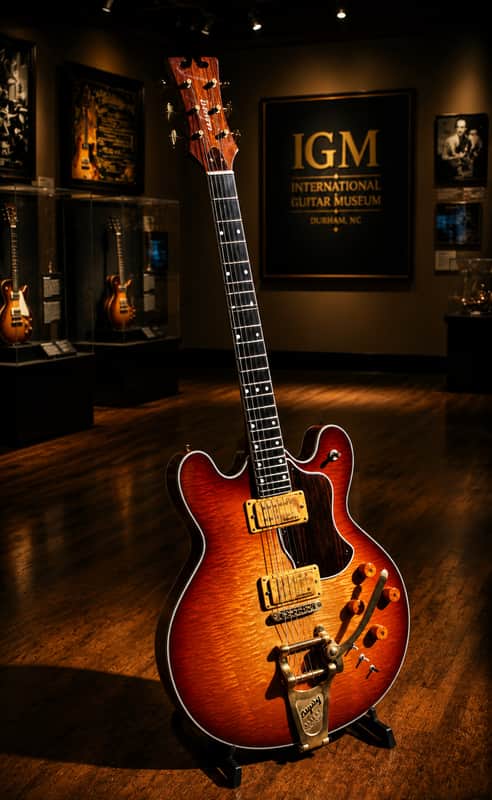 Gruggett ES-335 1979 . Mosrite group. MOST BEAUTIFUL GUITAR IN THE WORLD. - Excellent