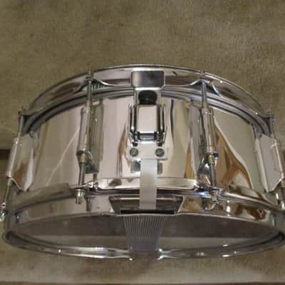 Remo Vintage Quadura Snare Drum, Acousticon Shell, 10 Lugs, Dual Throw Offs - Excellent! image 5