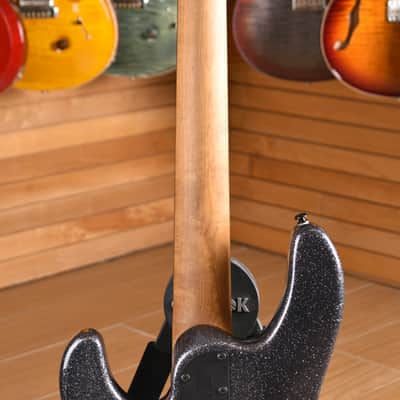 Music Man StingRay Special H Ebony Fingerboard Roasted Maple Neck Charcoal Sparkle image 17