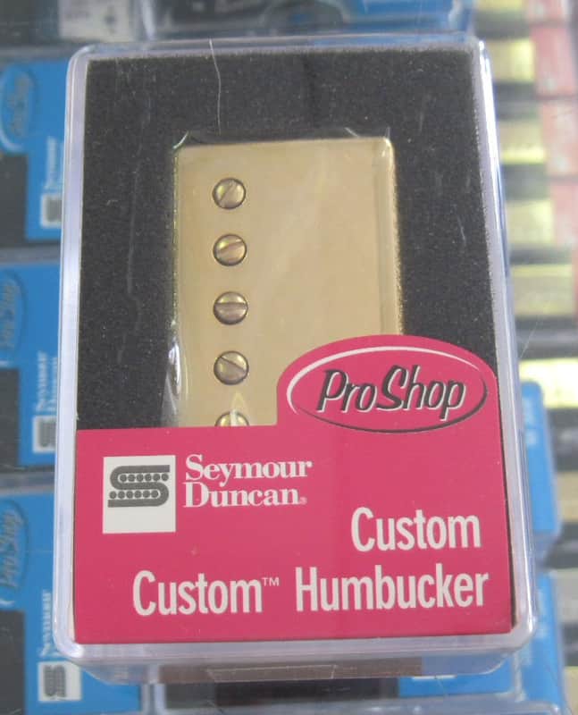 Seymour Duncan Custom Custom Humbucker Pickup Gold SH-11 image 1