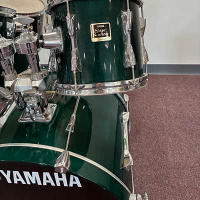 Yamaha Stage Custom Birch 22, 10, 12, 13, 14 Forest Green image 2
