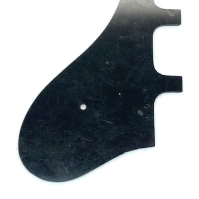 Eko Dragon Archtop Guitar Pickguard Original Vintage for 3 Pickup Model Mid 60's Black image 5