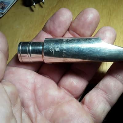 Arnold Montgomery early tenor sax mouthpiece Refaced to 7* 105 image 10