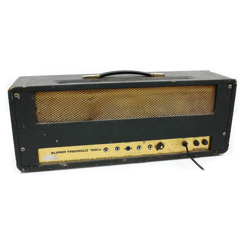 Marshall JMP 1959T Super Tremolo 2-Channel 100-Watt Guitar Amp Head 1967 - 1973 image 2