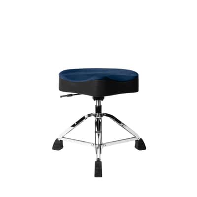Gator Air Glide Drum Throne Saddle Seat, Blue image 2