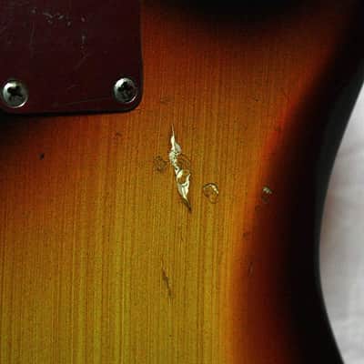 Fender Stratocaster 1965 série L Sunburst - guitare électrique - occasion (+ étui) image 10