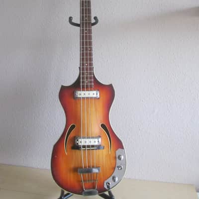 Klira 162 Twen Star Bass 1960s sunburst rare model image 2
