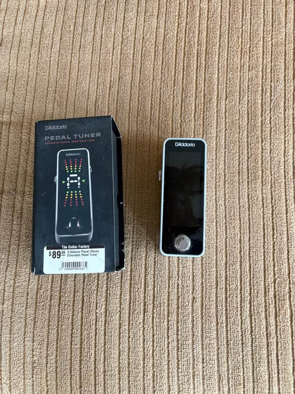 D'Addario PW-CT-20 Chromatic Pedal Tuner