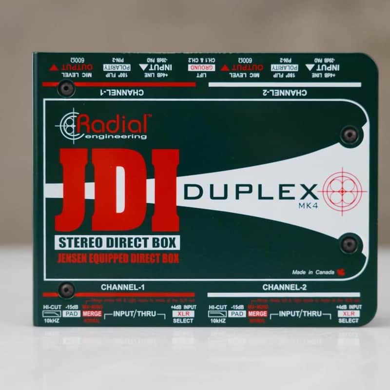 Radial JDI Duplex MK4 Stereo Passive Direct Box #58776 image 1