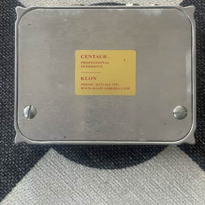 Klon Centaur Professional Overdrive (Non-Horsie) 1994 - 2008 - Silver image 2