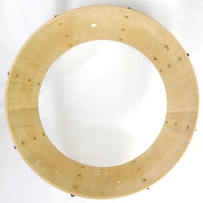 Yamaha Piano White 14x24"Bass Drum M6124U Powerlite Model Japan Vintage 80s Kick image 10